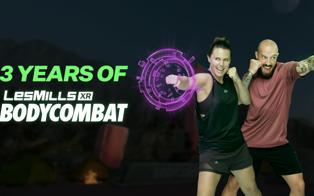 ¡Celebramos el tercer aniversario de Les Mills XR BODYCOMBAT!