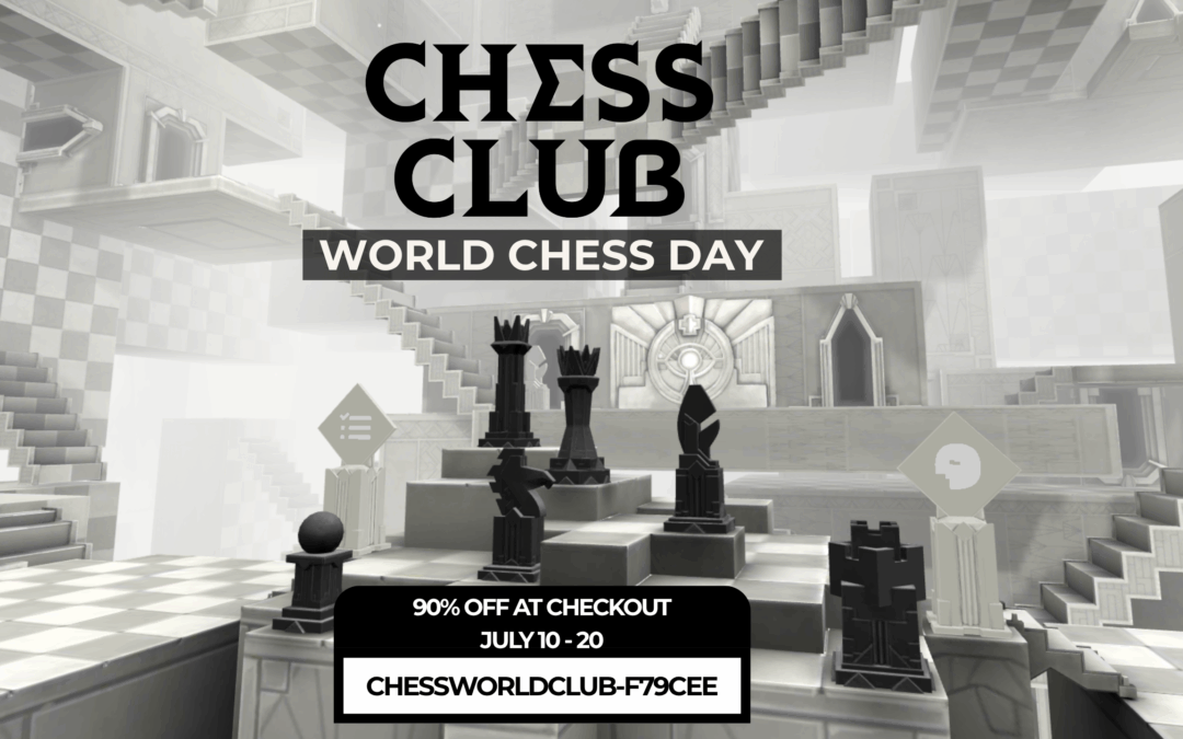 Celebrate Chess Club 4th Anniversary with a 90% off♟️!