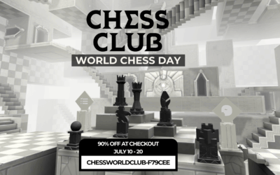 Celebrate Chess Club 4th Anniversary with a 90% off♟️!